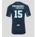 Feyenoord Jordan Bos #15 Bortedrakt 2025-26 Korte ermer